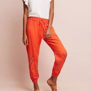 Dolan Left Coast Solana Embroidered Joggers size Small Petite